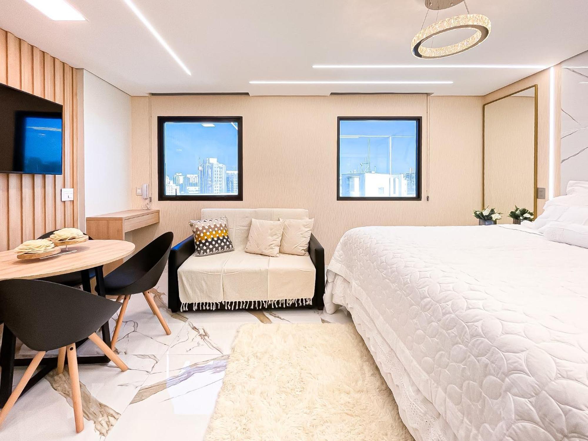 M N Flats - Flat Dentro Do Hotel Wi Av Ibirapuera 2927 São Paulo Eksteriør bilde