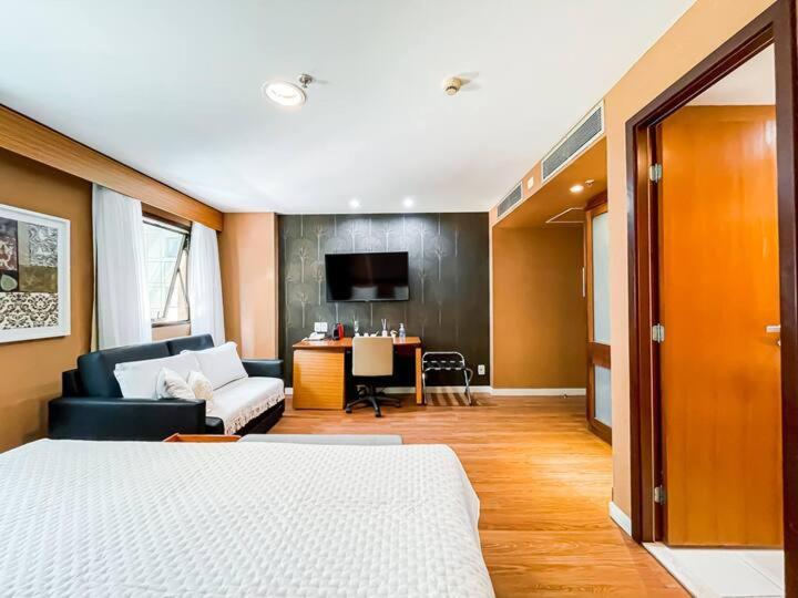 M N Flats - Flat Dentro Do Hotel Wi Av Ibirapuera 2927 São Paulo Eksteriør bilde